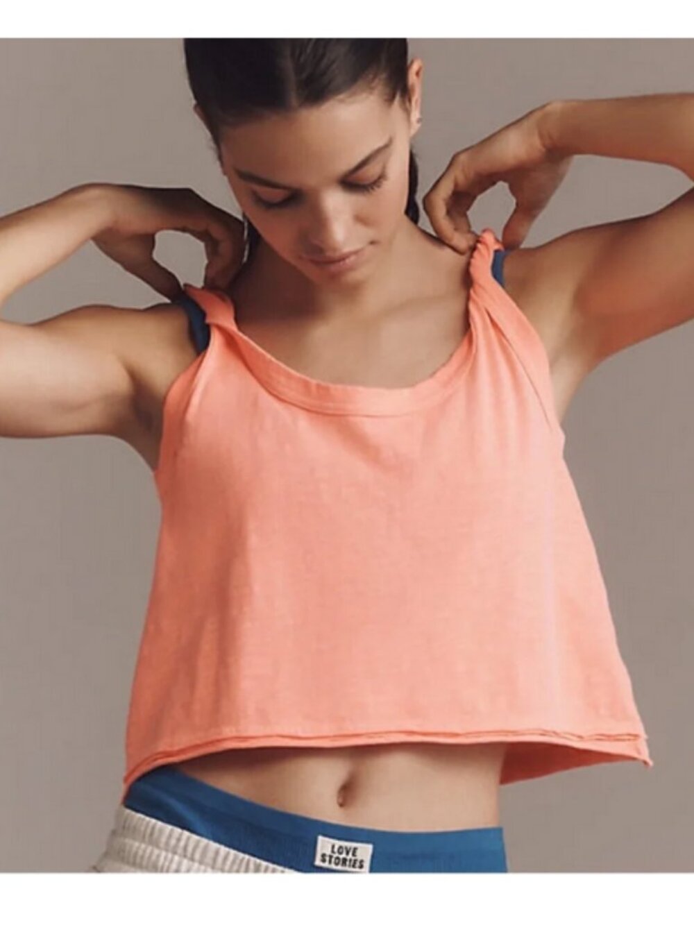 Pilcro Vibrant Coral Top NWT